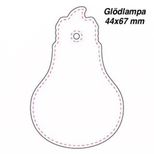 Glödlampa 44x67
