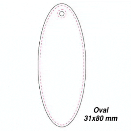 Oval 31x80