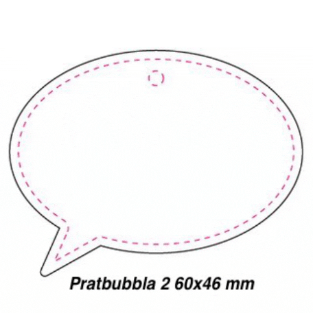 Pratbubbla 2 60x46