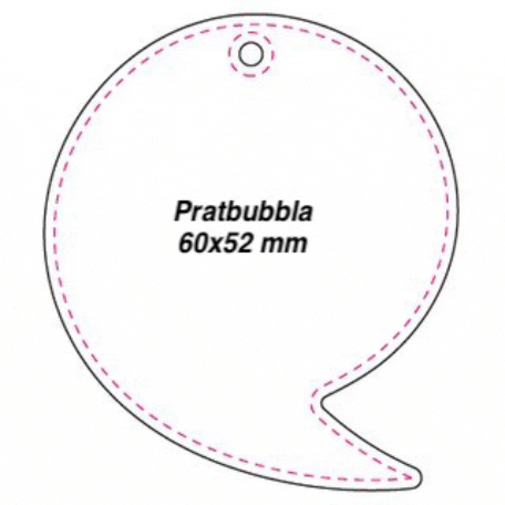 Pratbubbla 60x52