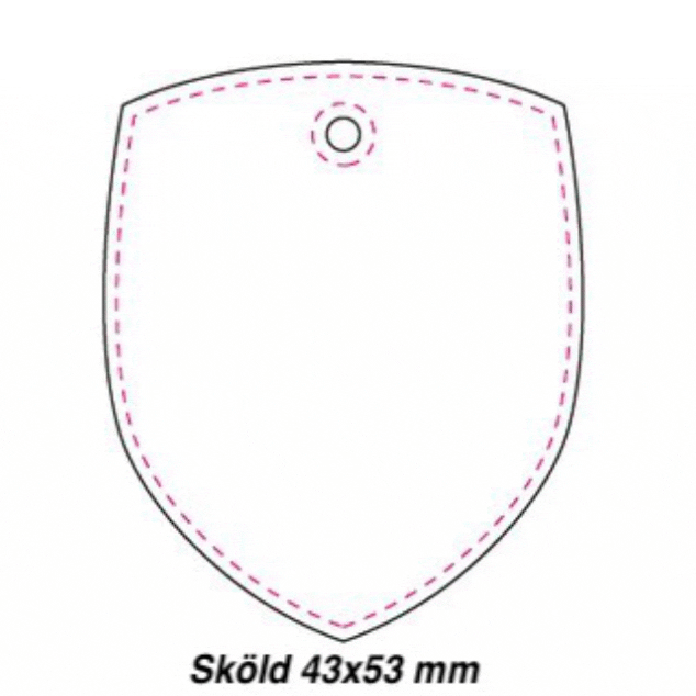 Sköld 43x53