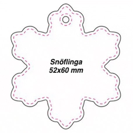 Snöflinga 52x60