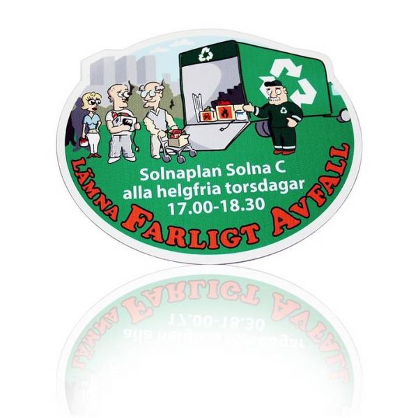 Kylskåpsmagnet Mjuk formskuren - Bild 5